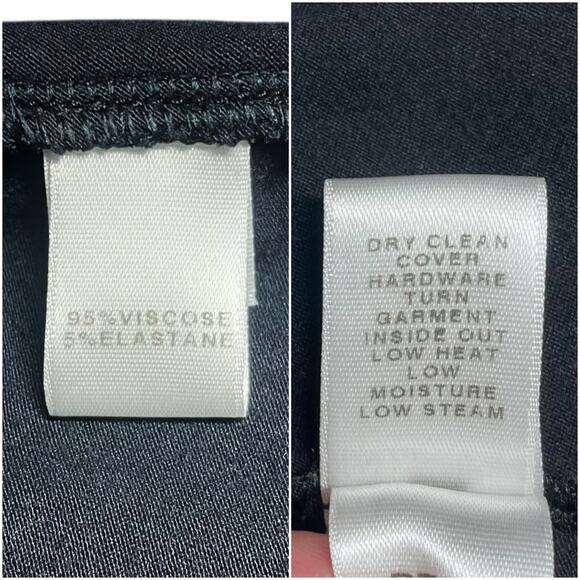 ST. JOHN Elegant Soft Stretch Jersey Black Tank w/ Dainty Copper Sequins Size S - Picture 7 of 7